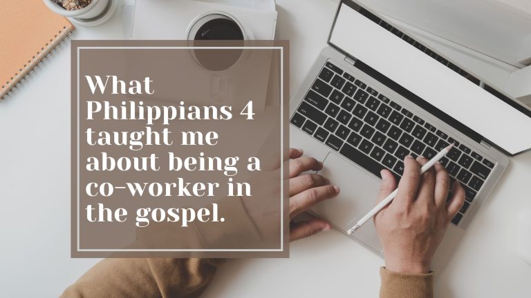 You’re in Full-Time Ministry